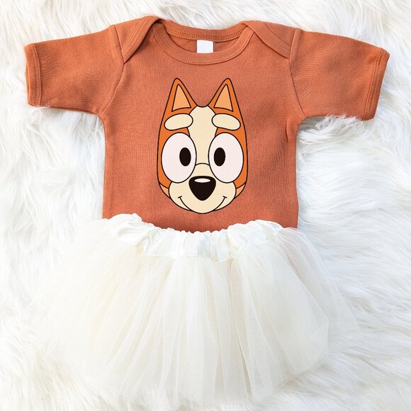 Bluey Bingo Tutu Costume For Baby Girls and Toddler Girls NWT - Picture 4 of 4